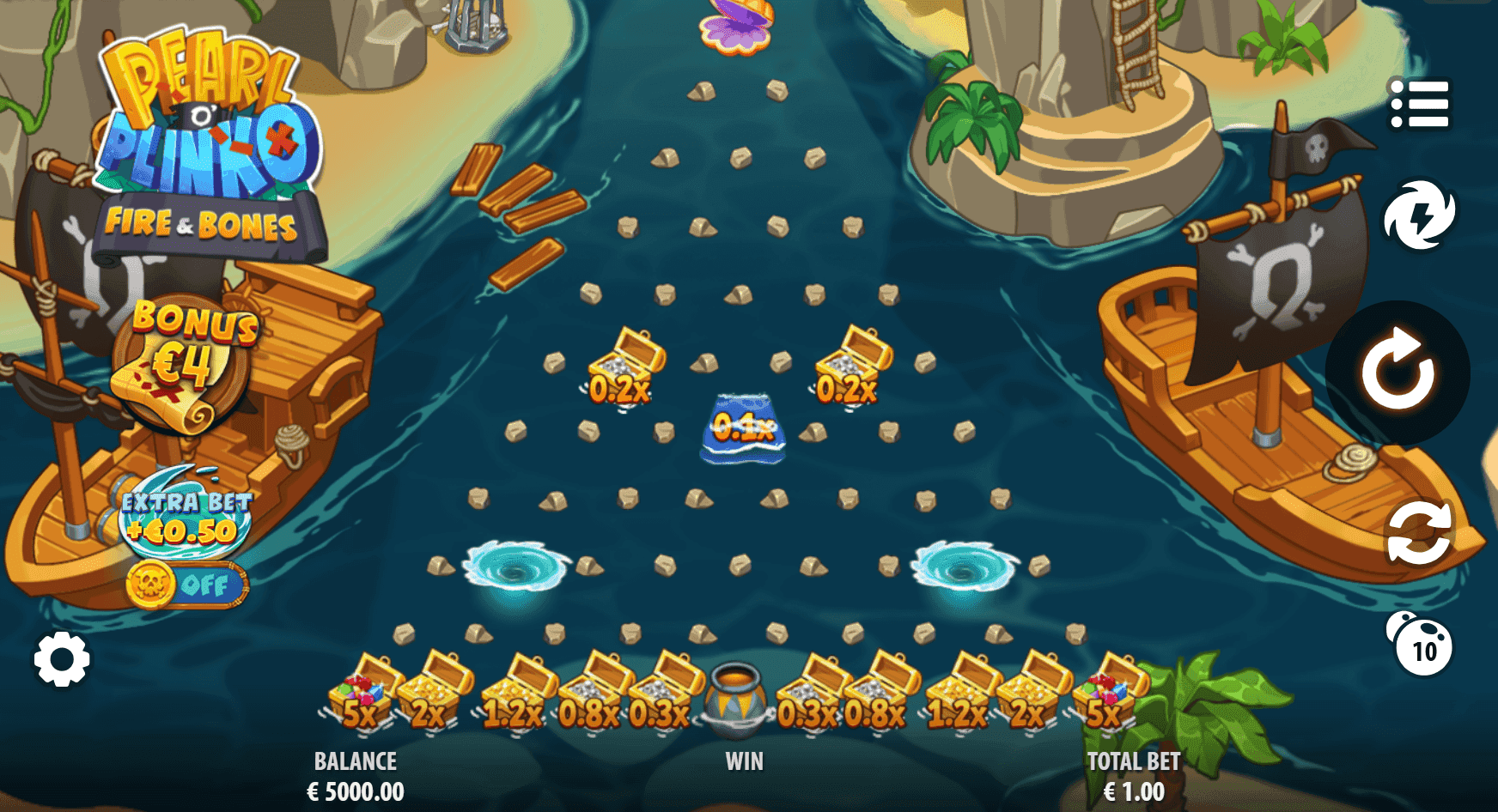 Pearl o’ Plinko Fire Bones