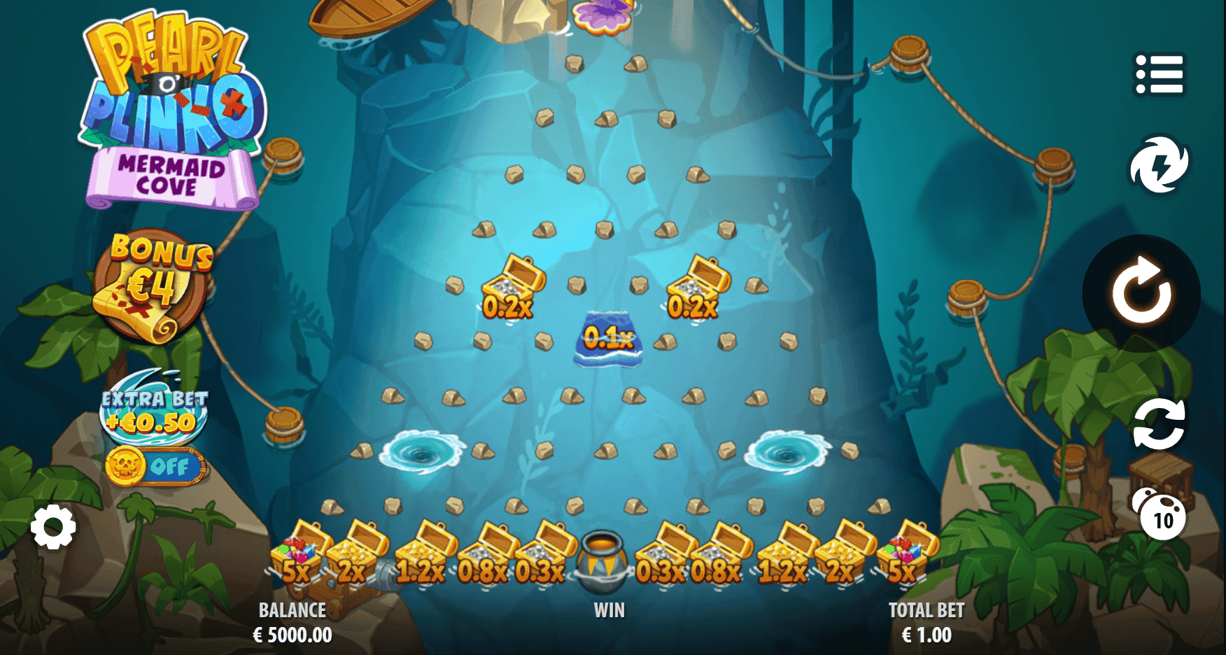 Pearl O Plinko Mermaid Cove